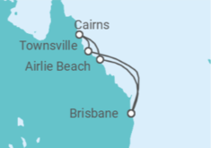 Itinerario del Crucero Australia - Princess Cruises