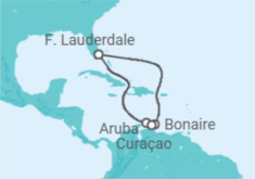 Itinerario del Crucero Bonaire, San Eustaquio y Saba, Aruba, Curaçao - Celebrity Cruises
