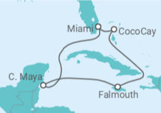 Itinerario del Crucero Jamaica - Royal Caribbean