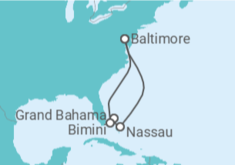 Itinerario del Crucero Bahamas - Royal Caribbean