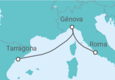 Itinerario del Crucero Italia - MSC Cruceros