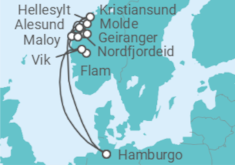Itinerario del Crucero Noruega - Costa Cruceros
