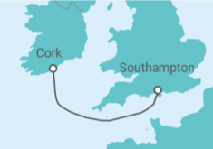 Itinerario del Crucero Irlanda - MSC Cruceros