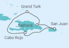 Itinerario del Crucero Hermanas en el mar: Valiant Lady - Virgin Voyages