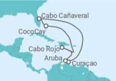 Itinerario del Crucero Estados Unidos (EE.UU.), Islas Caimán, México TI - Celebrity Cruises