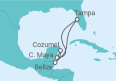 Itinerario del Crucero Alaska - Cunard