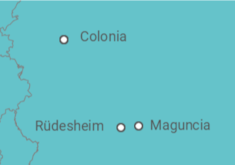 Itinerario del Crucero Escapada por el Rin  - Crucemundo
