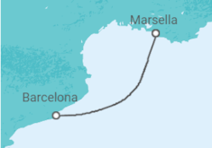 Itinerario del Crucero España - MSC Cruceros