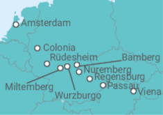 Itinerario del Crucero Leyendas del Rin y Baviera - Crucemundo