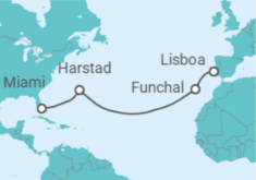 Itinerario del Crucero Bermudas, Portugal - Silversea