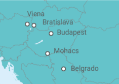 Itinerario del Crucero Danubio y Balcanes  - Crucemundo