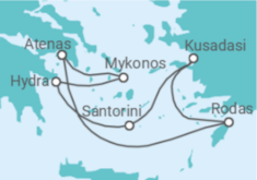 Itinerario del Crucero Grecia, Turquía - Celebrity Cruises