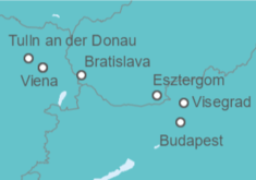Itinerario del Crucero Austria, Hungría - Riverside