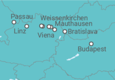 Itinerario del Crucero desde Budapest (Hungría) a Passau (Alemania) - Riverside
