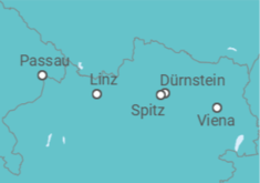 Itinerario del Crucero Austria - Riverside