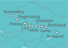 Itinerario del Crucero Austria, Alemania - Riverside