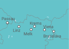 Itinerario del Crucero Austria, Alemania - Riverside