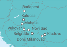 Itinerario del Crucero Serbia - Riverside