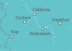 Itinerario del Crucero Alemania - Riverside