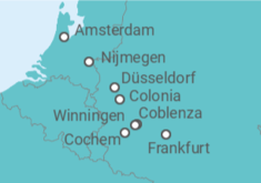Itinerario del Crucero Alemania - Riverside