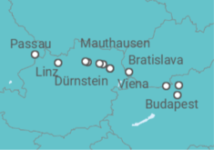 Itinerario del Crucero desde Viena (Austria) a Passau (Alemania) - Riverside