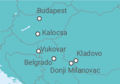 Itinerario del Crucero Serbia - Riverside