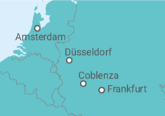 Itinerario del Crucero Alemania, Holanda - Riverside