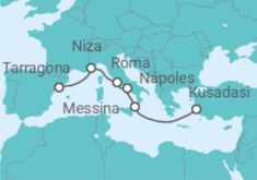 Itinerario del Crucero Italia, Francia, España - Celestyal Cruises