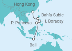 Itinerario del Crucero China, Filipinas - Costa Cruceros