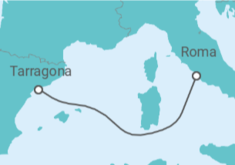 Itinerario del Crucero España - MSC Cruceros