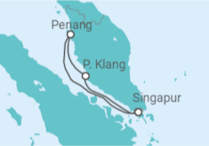 Itinerario del Crucero Malasia - Royal Caribbean