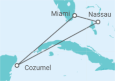 Itinerario del Crucero Bahamas, México - Celebrity Cruises