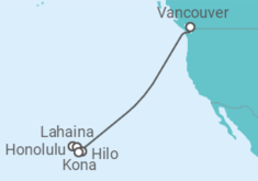 Itinerario del Crucero EG desde HNL - Celebrity Cruises