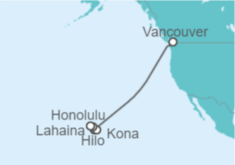 Itinerario del Crucero USA - Celebrity Cruises