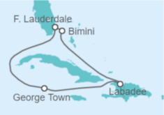 Itinerario del Crucero Islas Caimán - Celebrity Cruises