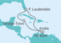 Itinerario del Crucero Islas Caimán, Aruba, Curaçao - Celebrity Cruises