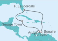 Itinerario del Crucero Aruba, Curaçao, Islas Caimán - Celebrity Cruises