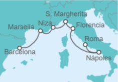 Itinerario del Crucero Francia, Italia - Celebrity Cruises