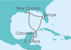 Itinerario del Crucero USA, México - Celebrity Cruises