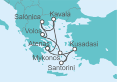 Itinerario del Crucero Turquía, Grecia - Celebrity Cruises