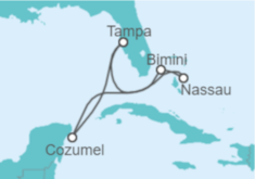 Itinerario del Crucero México, Bahamas - Celebrity Cruises