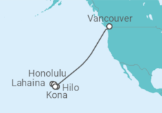 Itinerario del Crucero SL desde HNL - Celebrity Cruises