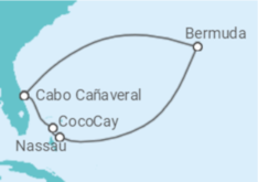 Itinerario del Crucero Bermudas, Bahamas - Royal Caribbean