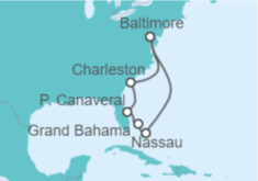 Itinerario del Crucero USA, Bahamas - Royal Caribbean