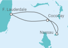 Itinerario del Crucero Bahamas - Royal Caribbean