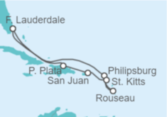 Itinerario del Crucero Saint Maarten, Puerto Rico - Royal Caribbean