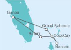 Itinerario del Crucero Bahamas - Royal Caribbean