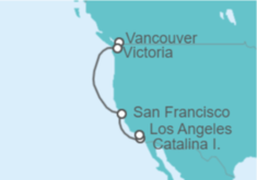 Itinerario del Crucero Canadá, USA - Royal Caribbean