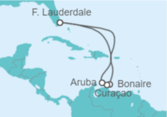 Itinerario del Crucero Curaçao, Aruba - Celebrity Cruises