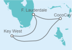 Itinerario del Crucero USA - Celebrity Cruises